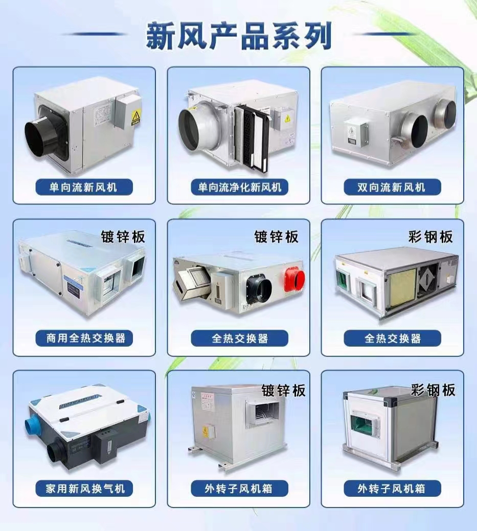 雙向流新風系統(tǒng)工作原理
